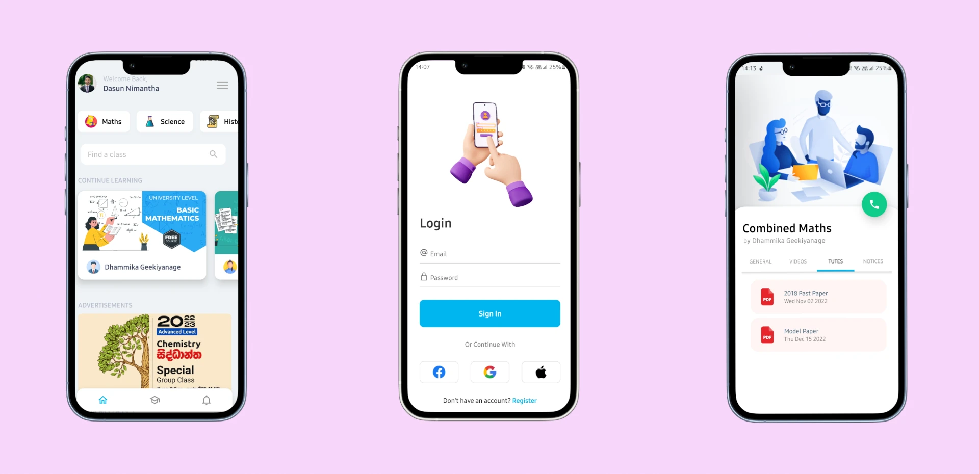 LMS App | Learning | Management ICT Dasun Nimantha Perera